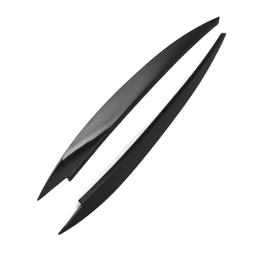 Headlight eyebrows cover Volksmotors Golf 7 black