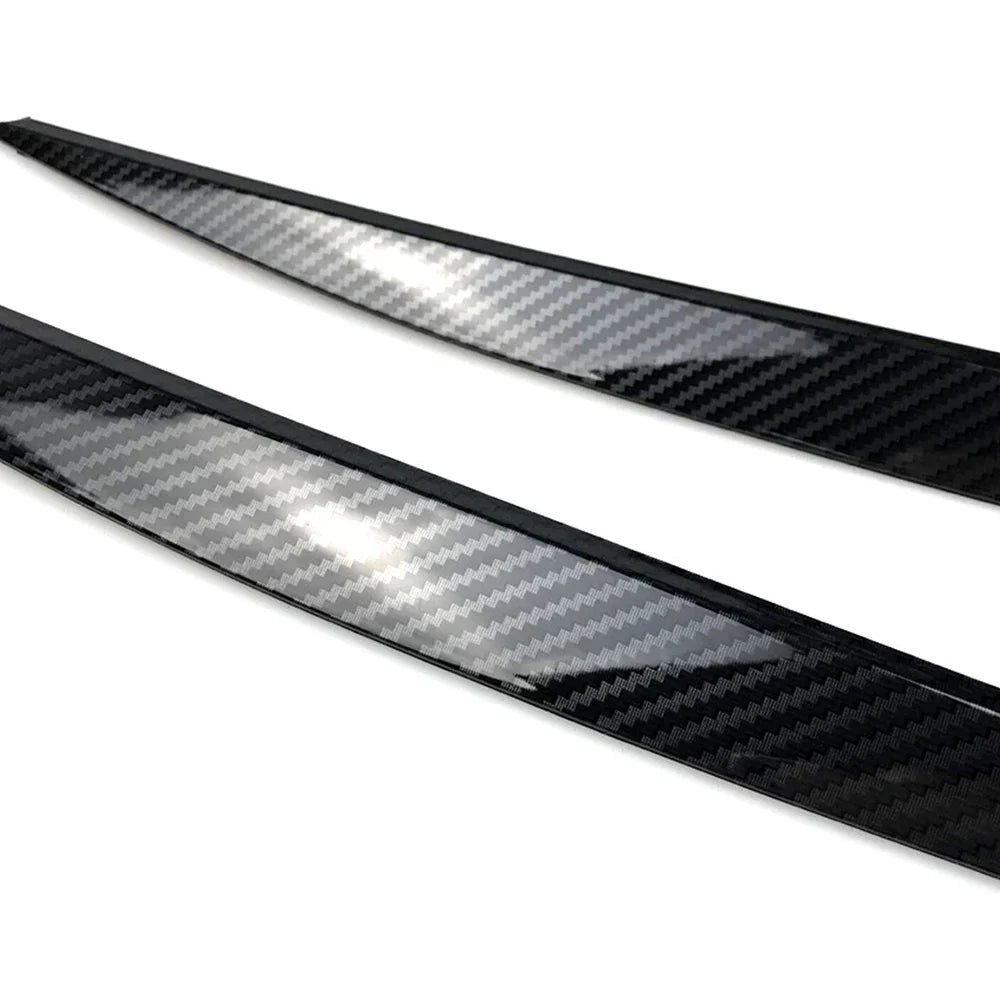 Headlight eyebrows cover Volksmotors Golf 7 carbon