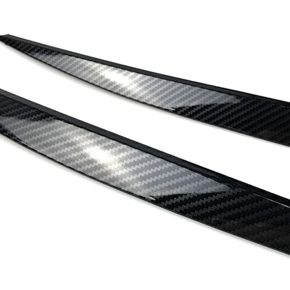 Headlight eyebrows cover Volksmotors Golf 7 carbon