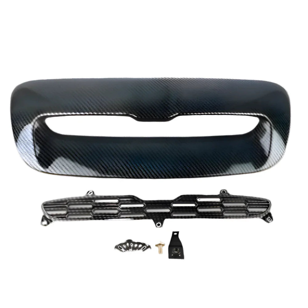 Hood scoop Mino Cooper S R55 R56 R57 R58 R59 carbon fiber look variant