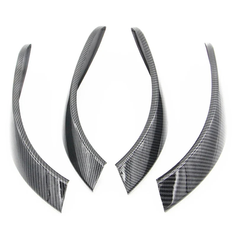 Interior door handle carbon cover full set