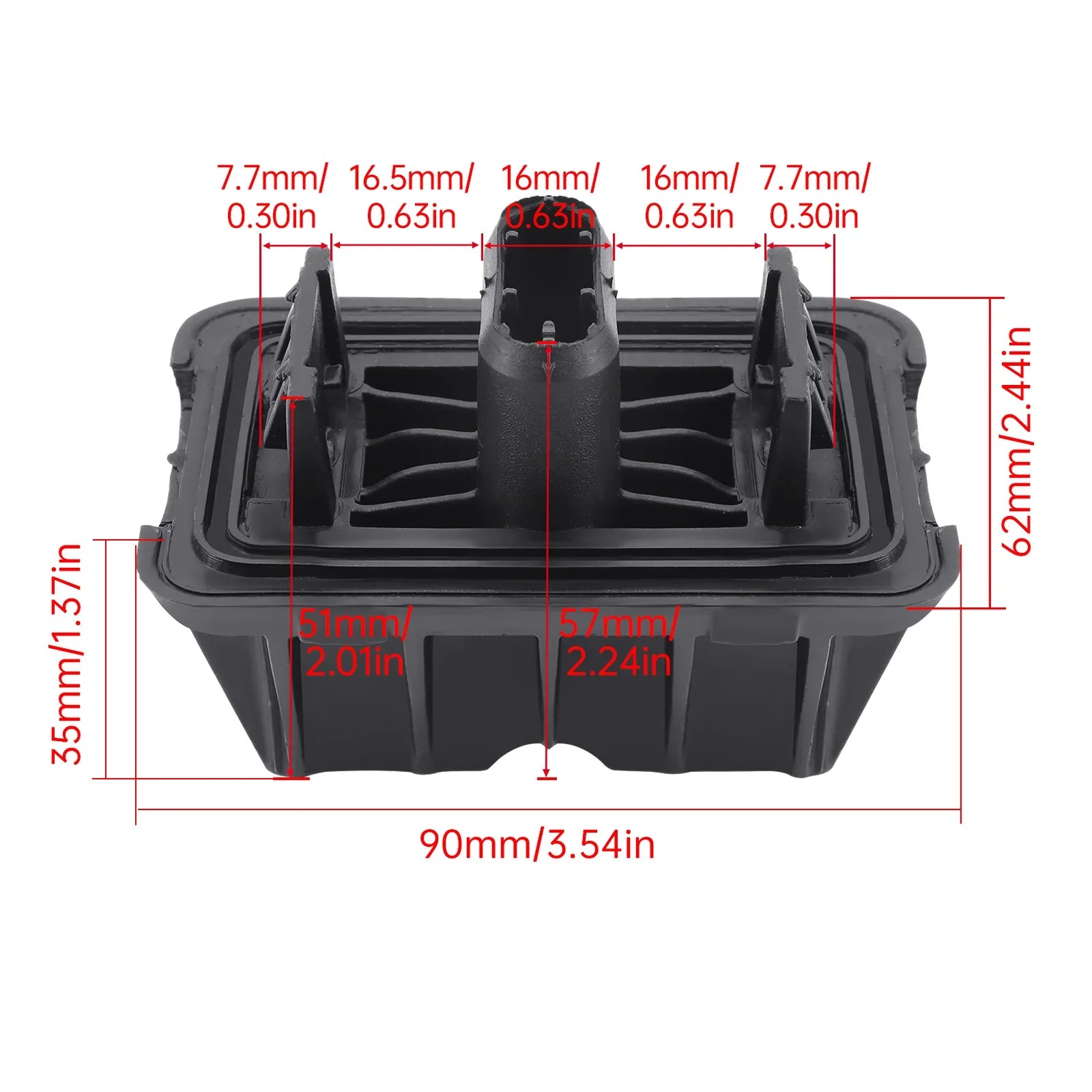 Jack pad dimensions