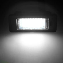 License plate LED light 2 pieces BMV E series close-up