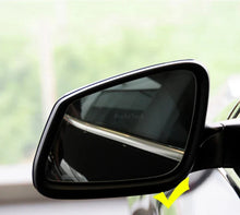 Mirror glass on car