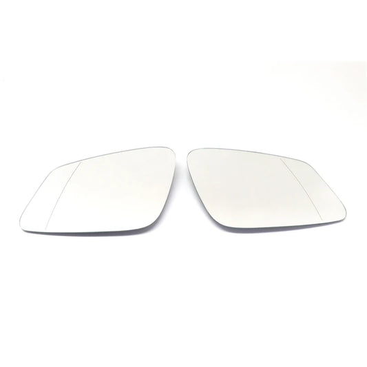 Mirror glass silver set