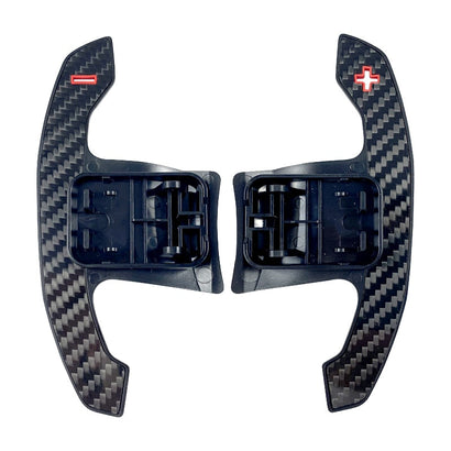 Paddle shifters carbon fiber BMV F and G series red