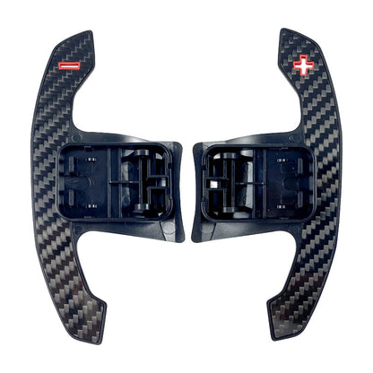 Paddle shifters carbon fiber BMV F and G series red