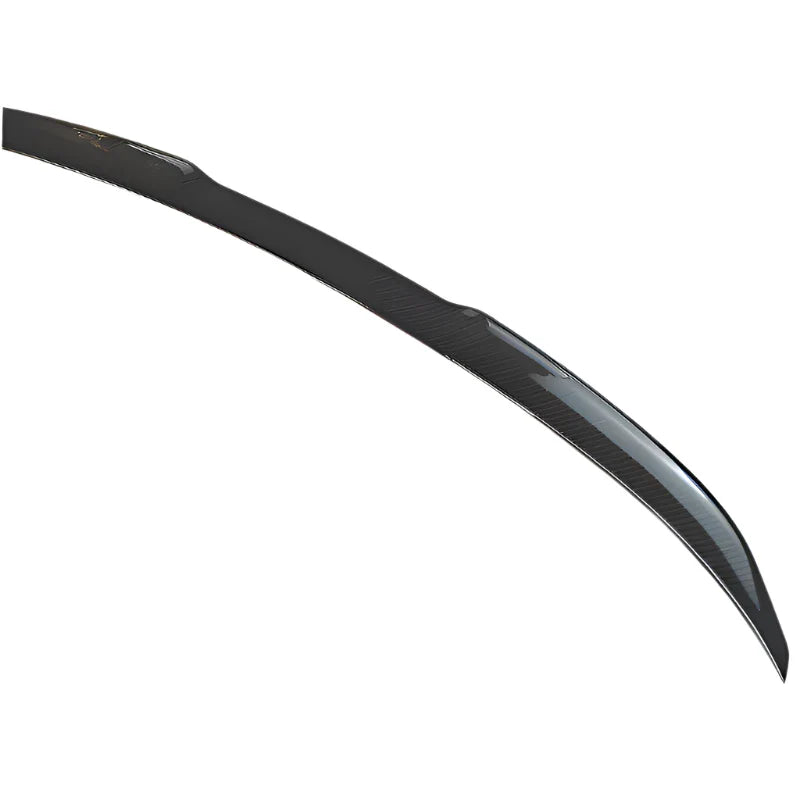Rear trunk spoiler carbon