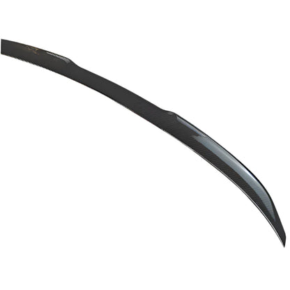 Rear trunk spoiler carbon