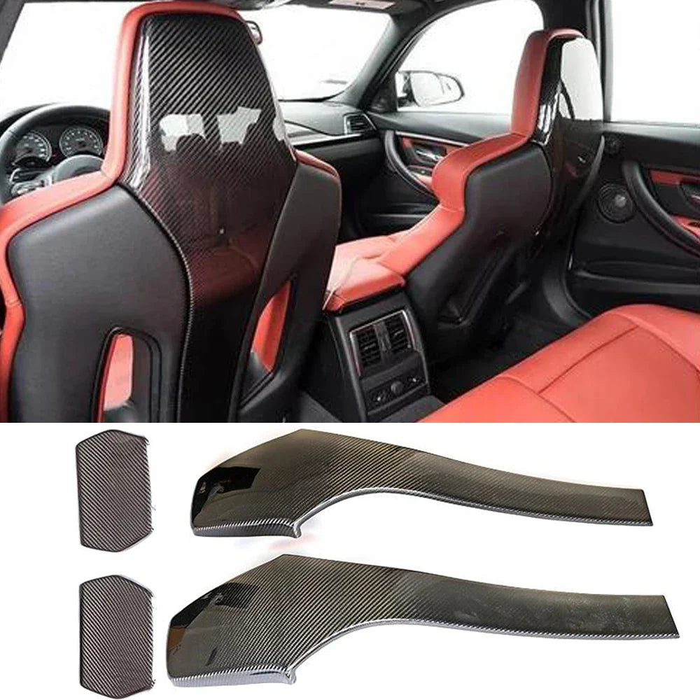 Seat back cover trim carbon fiber F80 F82 F83 F87
