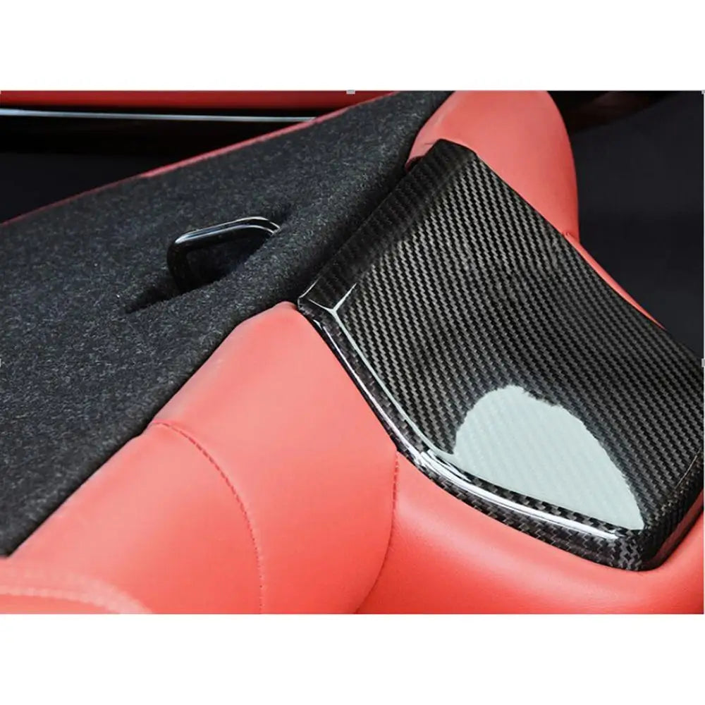Seat back cover in car