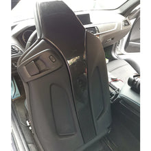 Seat back cover carbon in car