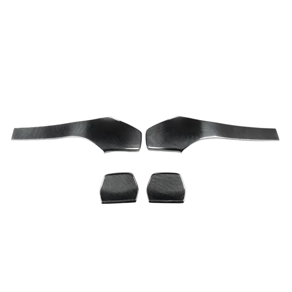 Seat back cover carbon overview