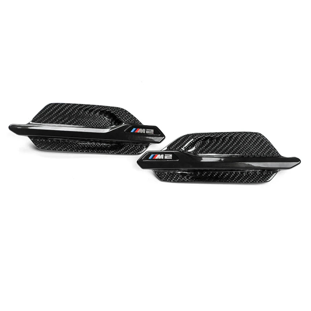Side fender trim cover carbon