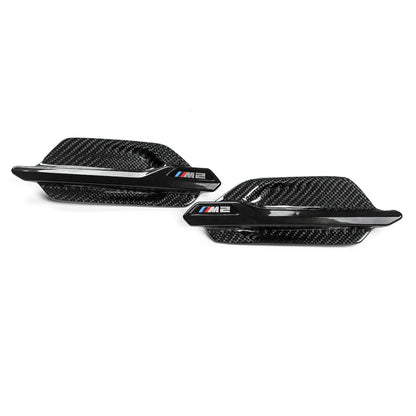 Side fender trim cover carbon