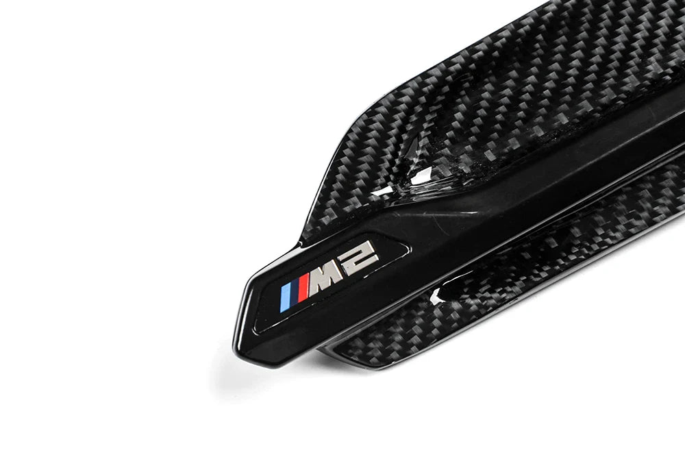 Side fender trim cover carbon