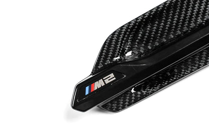 Side fender trim cover carbon