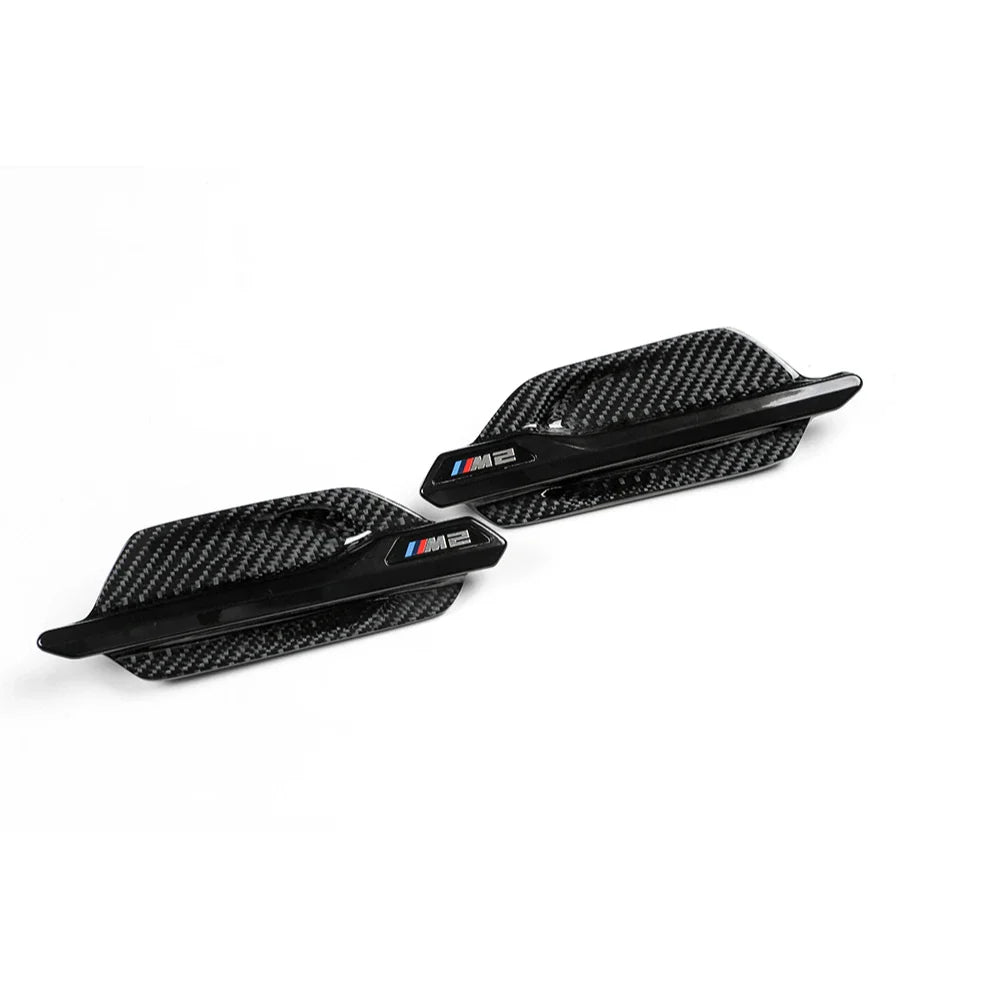 Side fender trim cover carbon