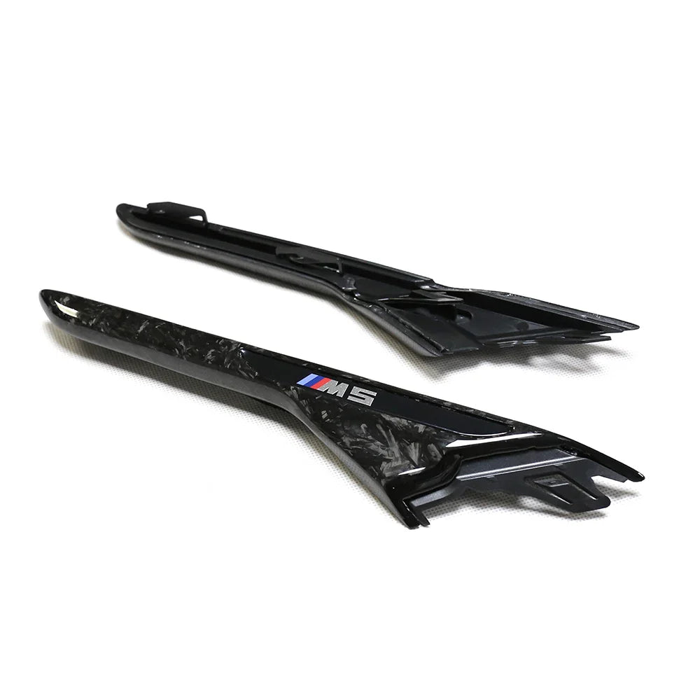 Side fender trim carbon forged