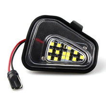 Side mirror welcome light