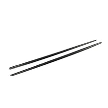 Side skirt extension black