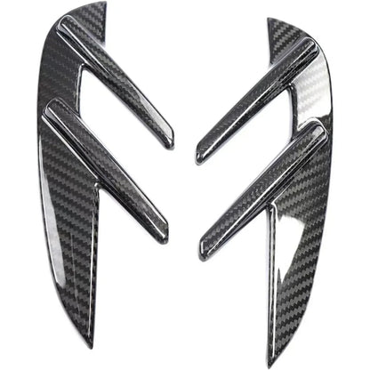 Side fender cover trim carbon fiber OEM style