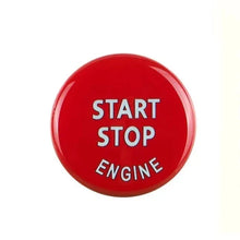 BMV start stop button cover E series red
