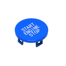 Start stop button blue