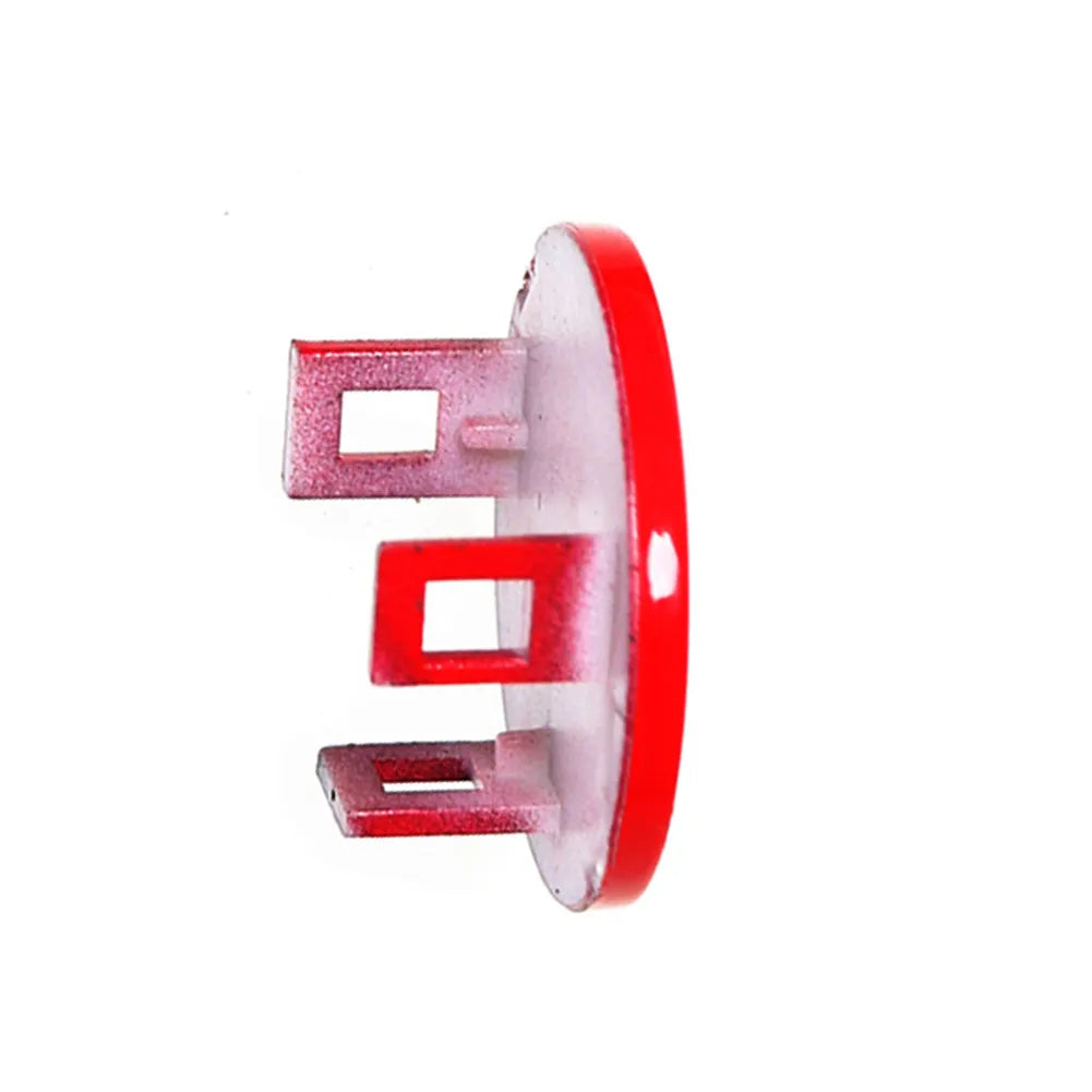 Start stop button red rear side