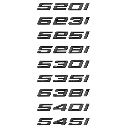 BMV trunk letters 5 series