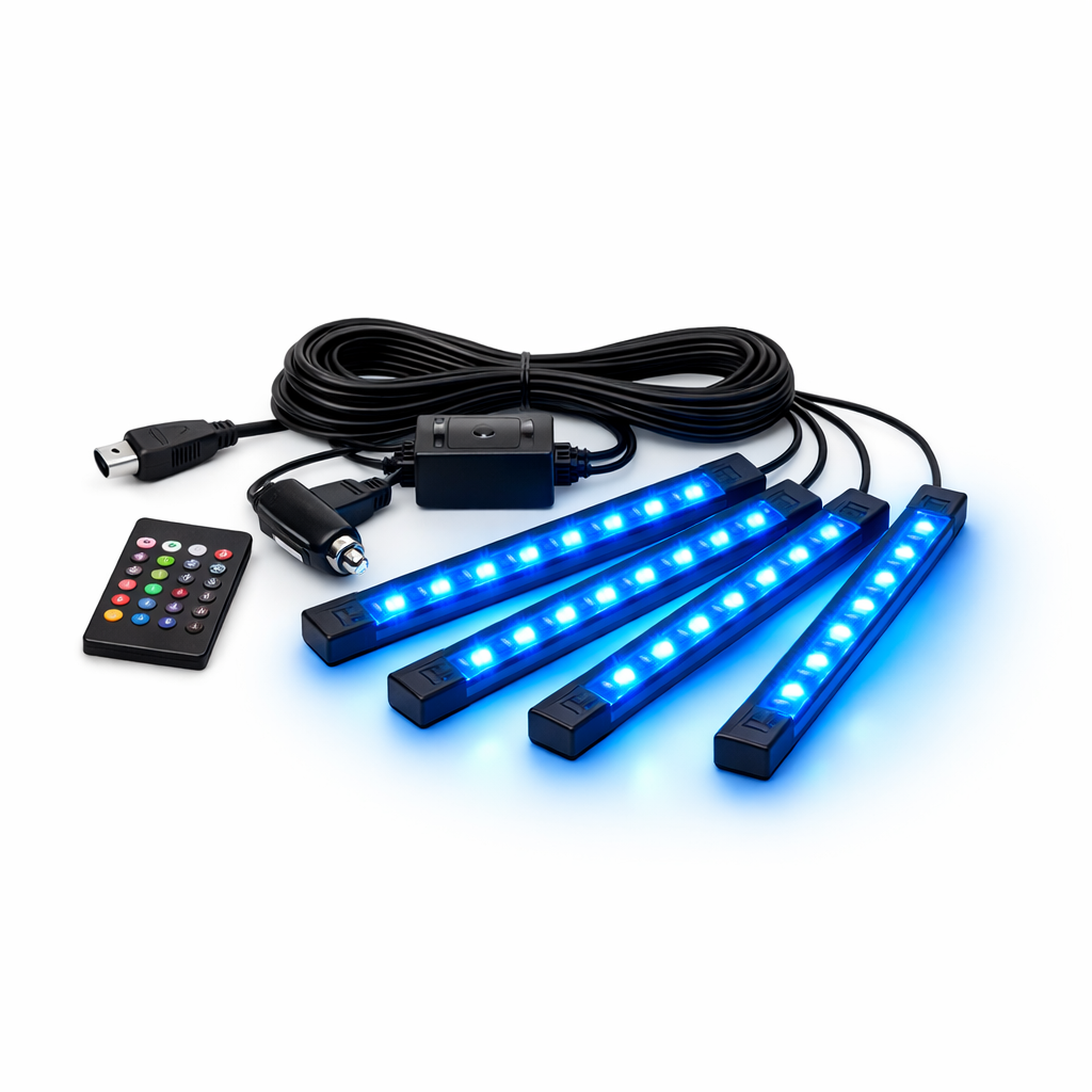 Ambient LED Footwell Lighting — Blue / Standard