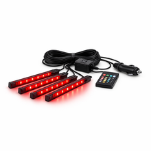 Ambient LED Footwell Lighting — Red / Standard