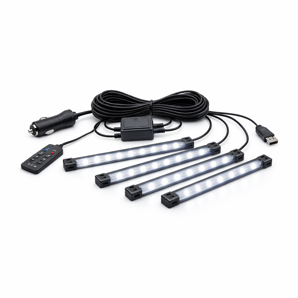 Ambient LED Footwell Lighting — White / Standard