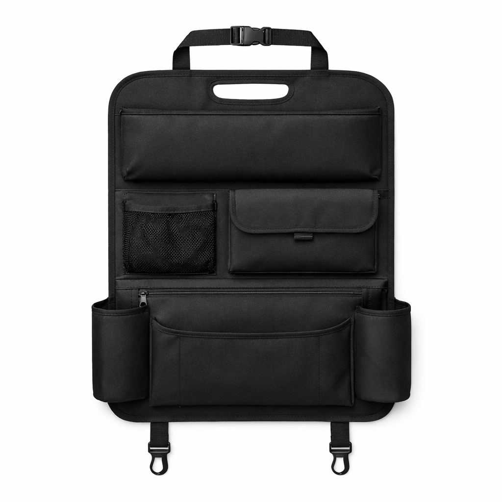 Back Seat Storage Pocket Organizer — Standard / Black / Basic Organizer