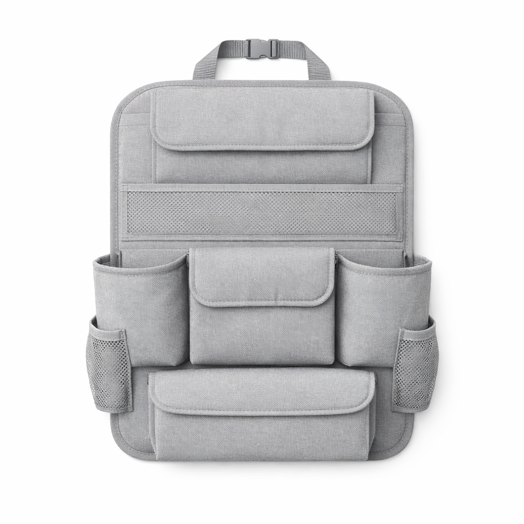 Back Seat Storage Pocket Organizer — Standard / Gray / Basic Organizer