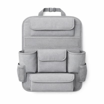 Back Seat Storage Pocket Organizer — Standard / Gray / Basic Organizer