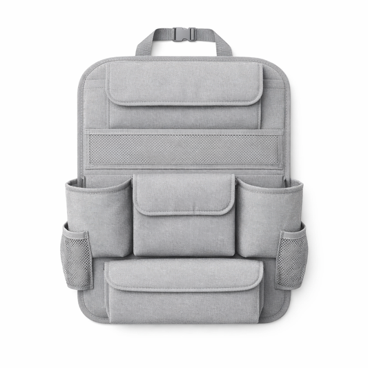 Back Seat Storage Pocket Organizer — Standard / Gray / Basic Organizer