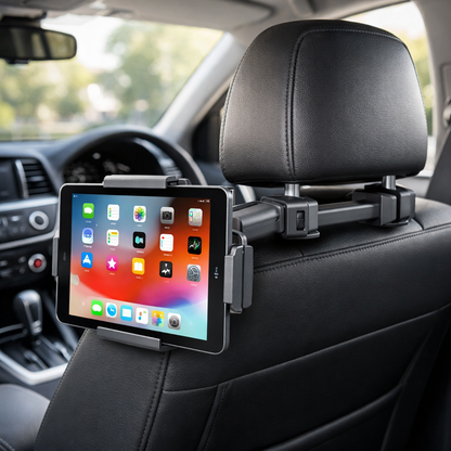 Back Seat Tablet Holder — Gray / Standard