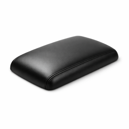 Center Console Lid Cover Leather — Standard / Black / Basic Cover