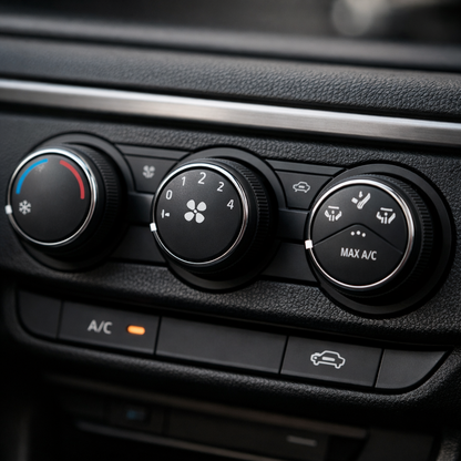 Climate Control Knobs — Black / Standard / Medium