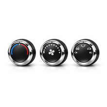 Climate Control Knobs — Silver / Standard / Medium