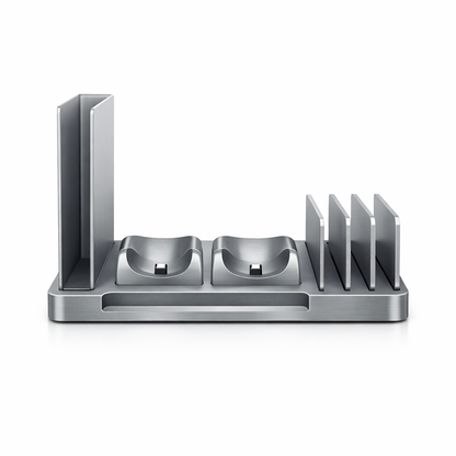 Console Storage Organizer — Gray / Deluxe