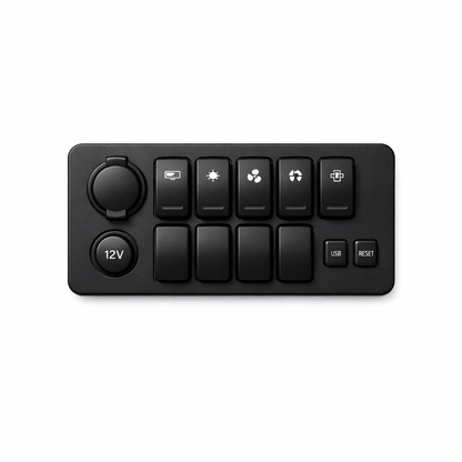 Dashboard Switch Panel — Black / Standard / Medium