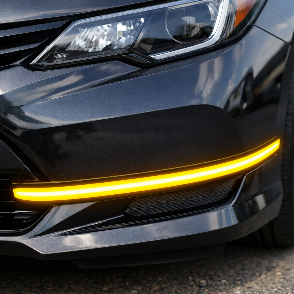 Daytime Running Light Strips — Standard / Yellow