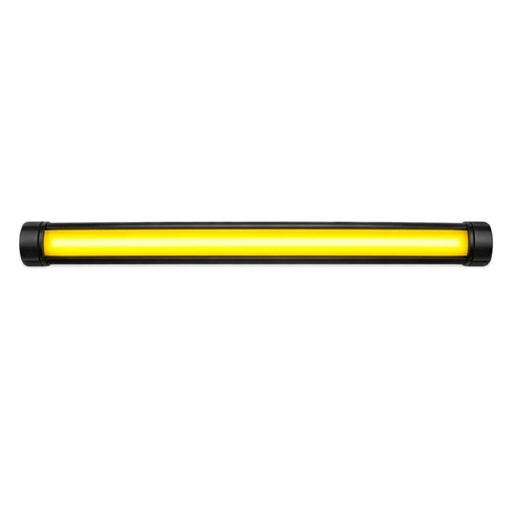 Daytime Running Light Strips — Extended / Yellow
