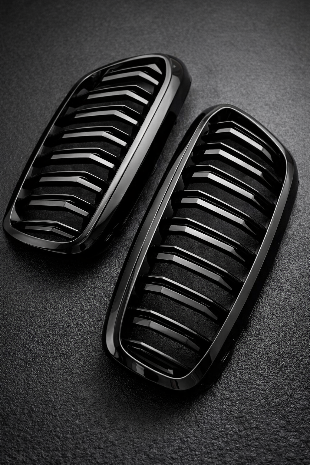 Dual Slat Kidney Grilles — detail shot