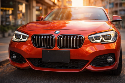 Dual Slat Kidney Grilles — installation shot