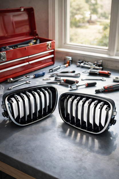 Dual Slat Kidney Grilles — lifestyle shot