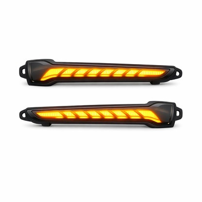 Dynamic Turn Signal LED Lights — Standard / Amber