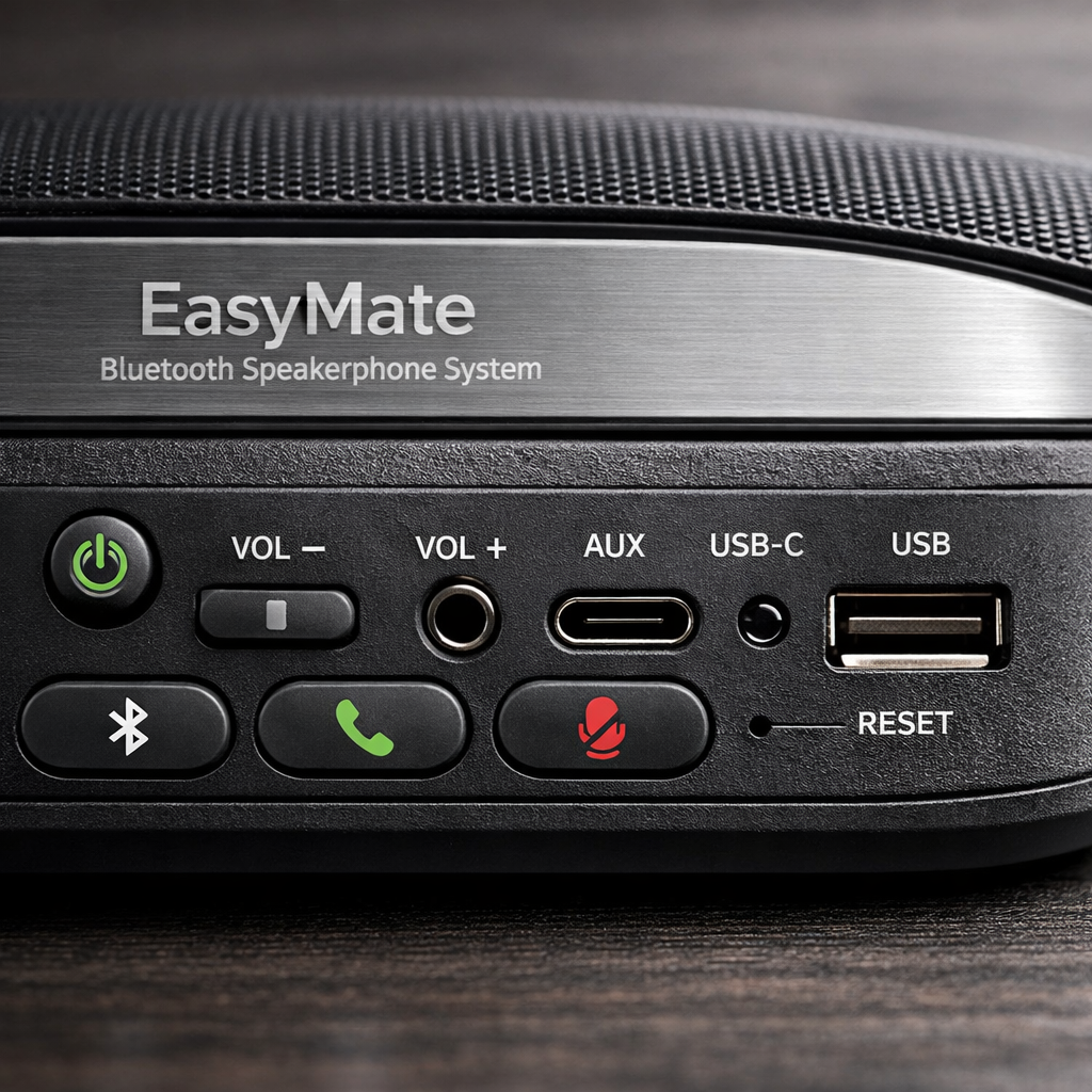 EasyMate Bluetooth Speakerphone System — Extended
